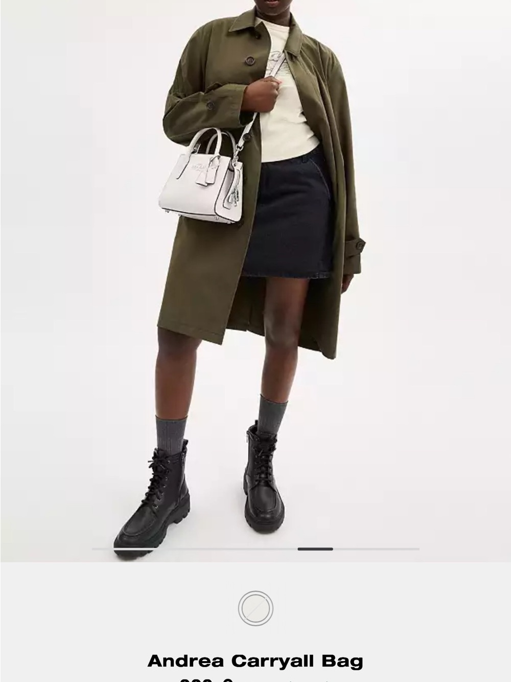 Coach Andrea Carryall Bag AND wallet - Picture 9 of 13